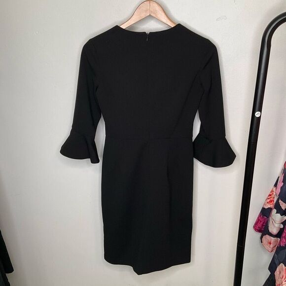 Donna Morgan 3/4 Length Sleeve Dress - Picture 3 of 7